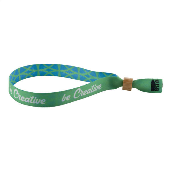 Bracelet festival RPET personnalisé SuboWrist Eco
