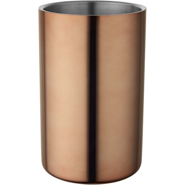 Cielo double-walled stainless steel wine cooler - Rosegold