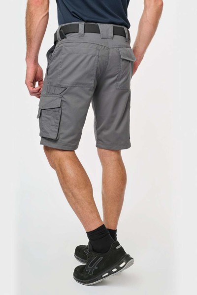 Multipocket Workwear Bermuda Shorts - Black / 52