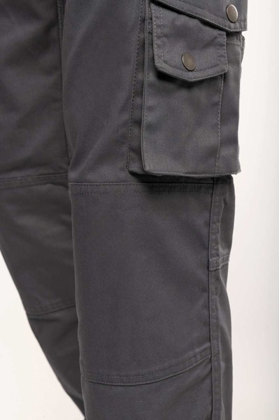 Multi Pocket Workwear Trousers - Black / 46