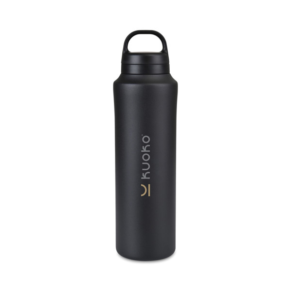 Fľaša na vodu Aviana™ Rowan 740 ml z RCS - Čierna