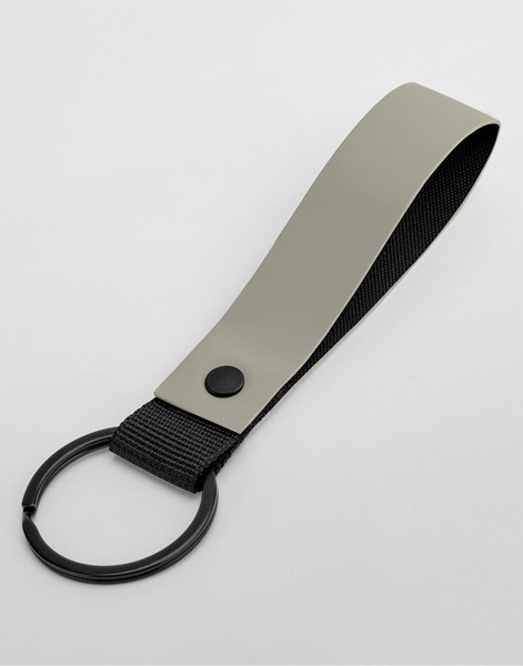 Matte Pu Keyring - Black / ONE SIZE