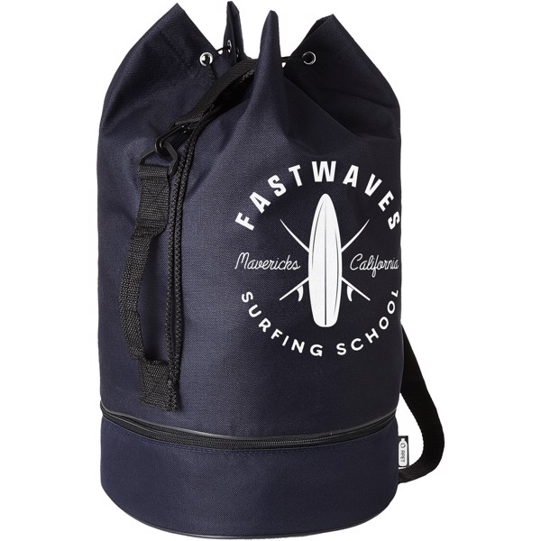 Sac marin Retrend en plastique recyclé 35L - Marine