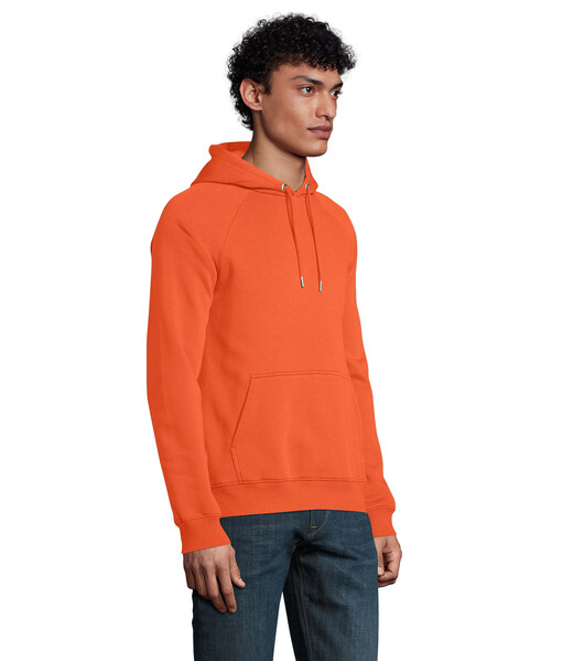 STELLAR Sweatshirt unissex - Laranja Queimado3XL