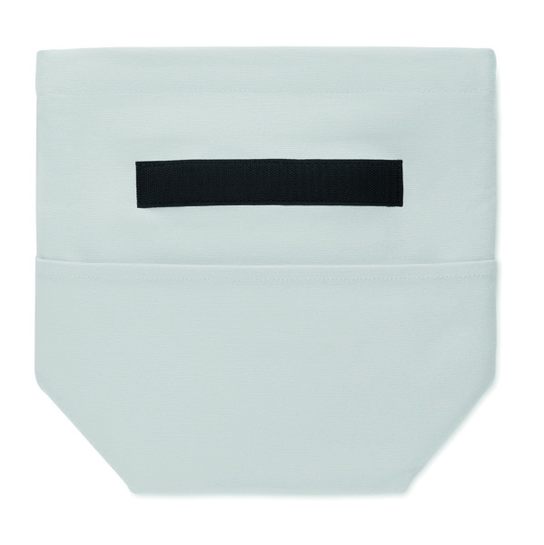 Recoba lunch cooler bag recycled cotton, 3mm PE foam - White