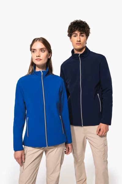 Men’S 2-Layer Softshell Jacket - Light Royal Blue / S