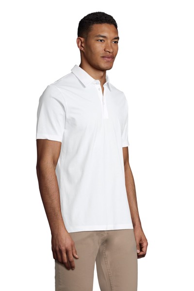 POLO EM JERSEY MERCERIZADO PARA HOMEM - NEOBLU RELAX OSCAR MEN - Branca 
