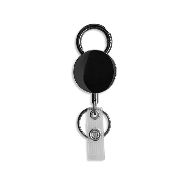 BADGE: RETRACTABLE METAL SHELL BADGE HOLDER