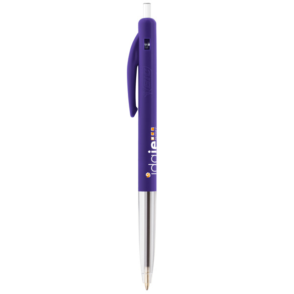 Stylo-bille BIC® M10® Clic - Bleu