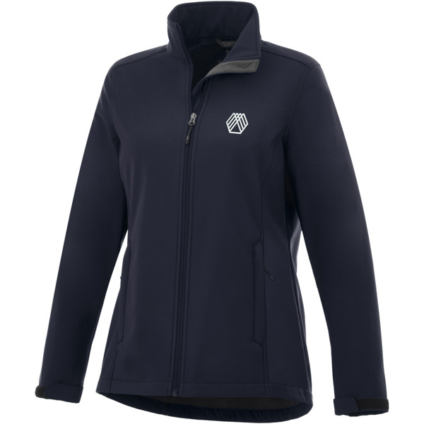 Casaco softshell impermeável de mulher Maxson - Azul marinho / XS