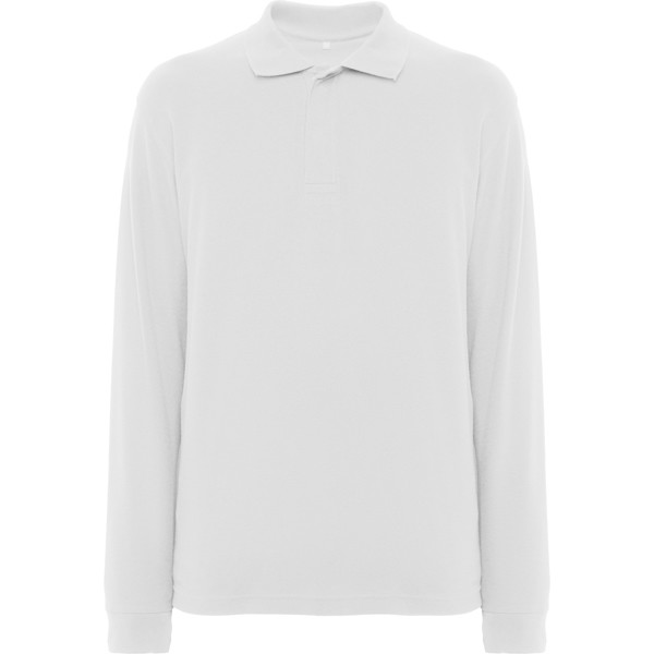 Rover Long Sleeve Polo Shirt - White / S