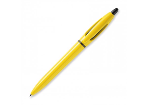 Ball pen S! Extra hardcolour - Yellow / Black