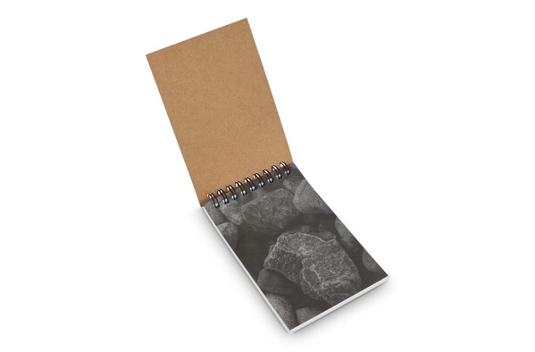Carnet reporter en papier de roche - Nature