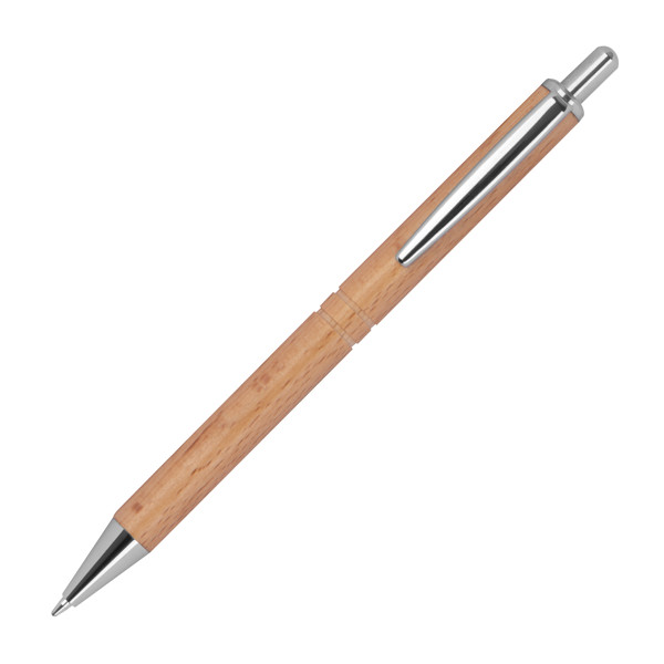 Drevené guľôčkové pero - Beige