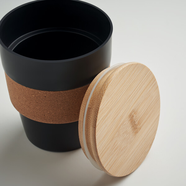 Tumbler in  PP 300 ml Galao - Black