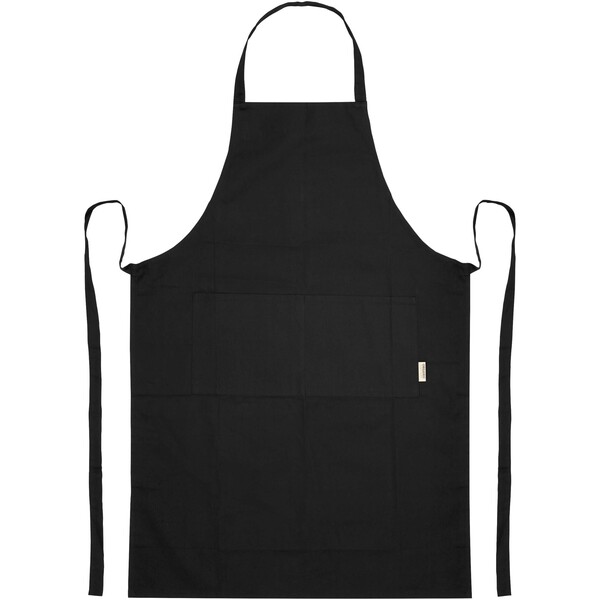 Odisha 200 g/m² OCS organic apron - Black