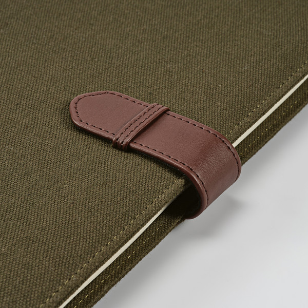 Eliot A4 Folder - Army Grøn