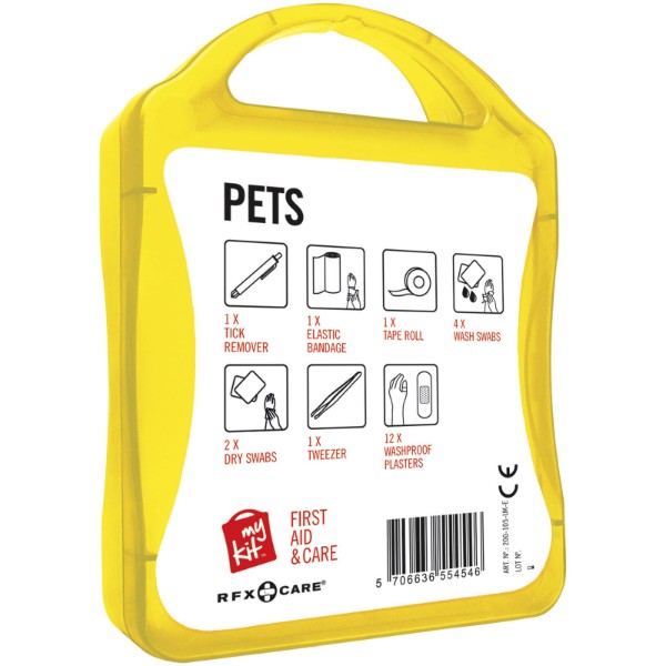 MyKit Animais de estimação - Amarelo transparente