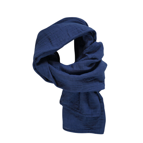 Chèche coton 110g MORGAN - bleu