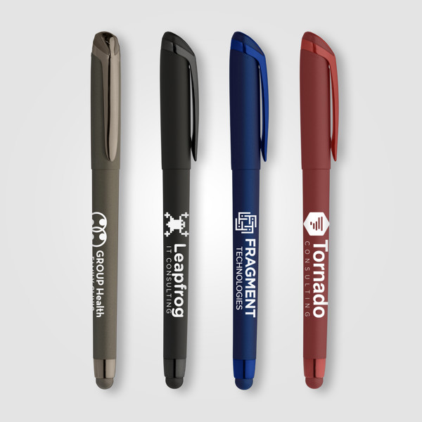 Stylo gel Gazelle Softy Monochrome - Assortiment / Sérigraphie