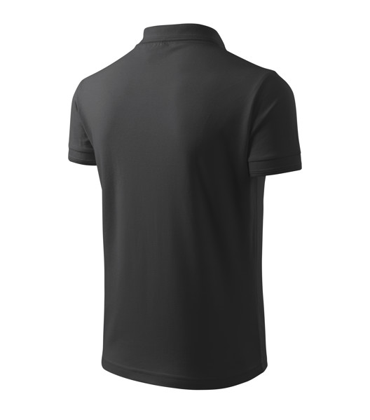 Polokošile Pánská Malfini® Pique Polo - Antracitový Melír / 2XL