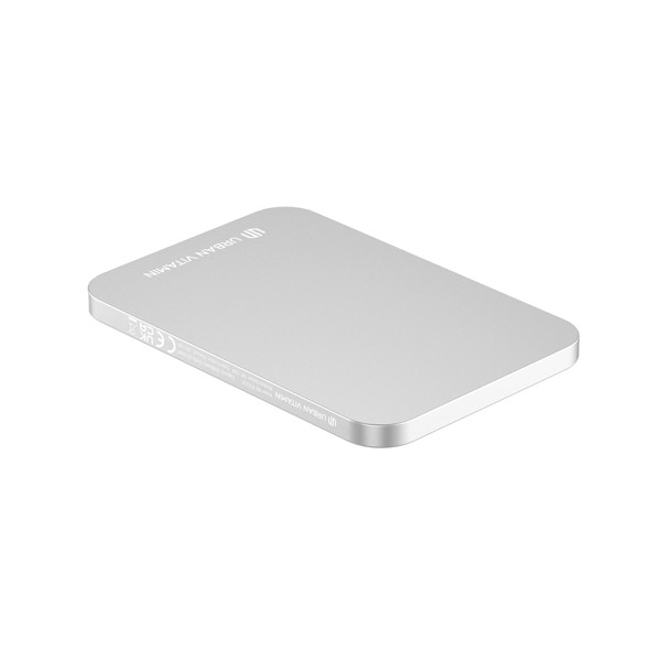 Urban Vitamin Burbank RCS plastic/alu  3000 mah powerbank - Silver