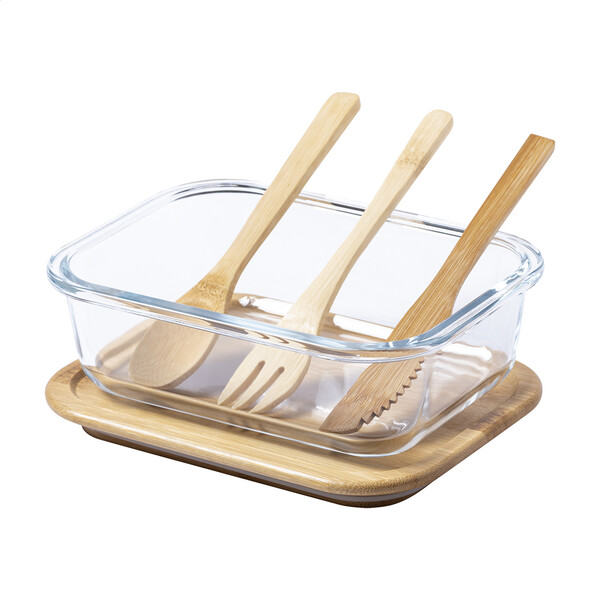 Glass Lunch Box Cuttata