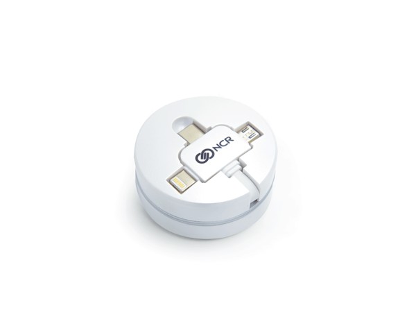 USB retracable data cable 3in1 UC037