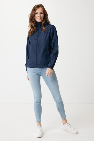 Veste légère en polyester recyclé IQONIQ Logan - Bleu Marine / M