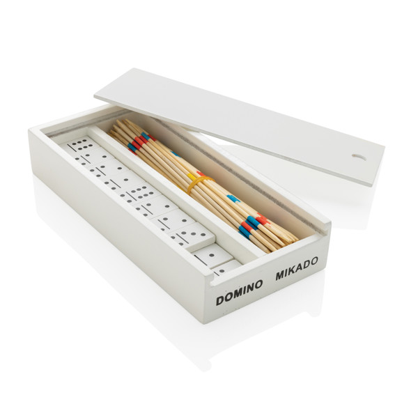 XD - Deluxe mikado/domino in wooden box