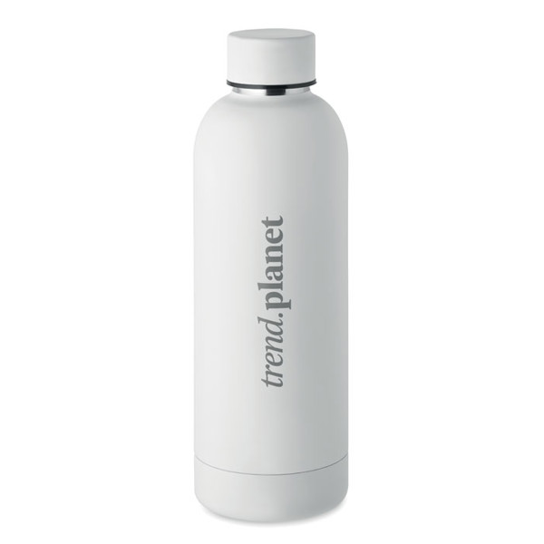 Trinkflasche Edelstahl 500 ml Athena - Weiß