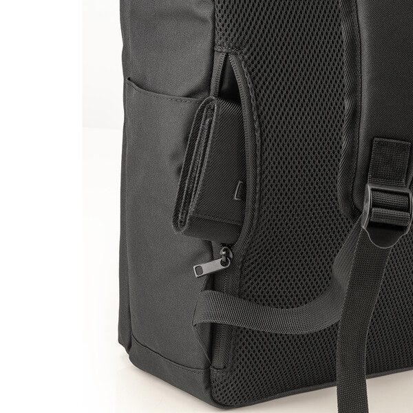 Polyester Pc Backpack (15") - Black