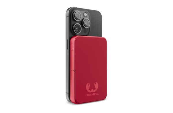 2PBM5000| Fresh 'n Rebel Compatible with MagSafe MagSafe Powerbank Wireless 5000mAh - Rouge