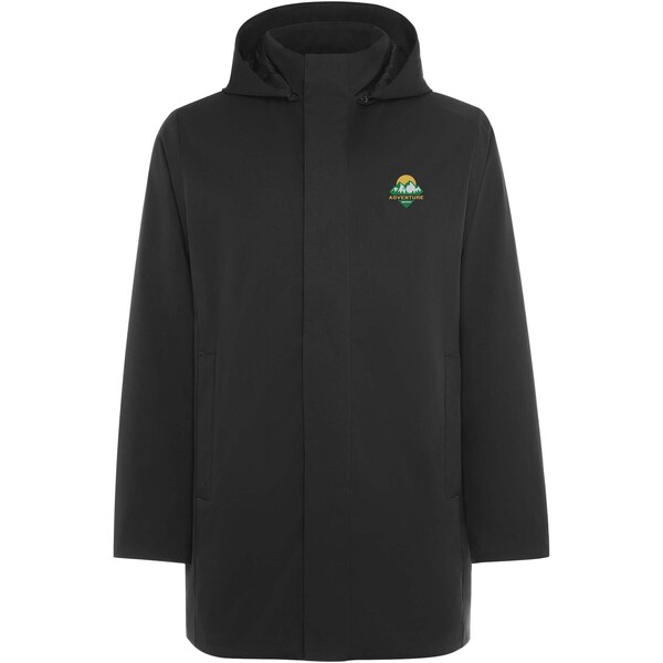 Dome padded unisex parka jacket - Black / L