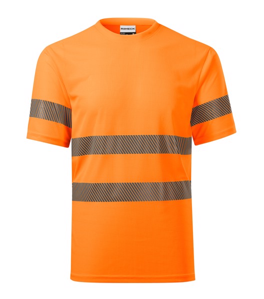 Tričko Unisex Rimeck® Hv Dry - Fluorescenční Oranžová / 2XL