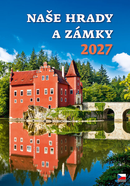 Nástěnný kalendář Naše hrady a zámky 2027