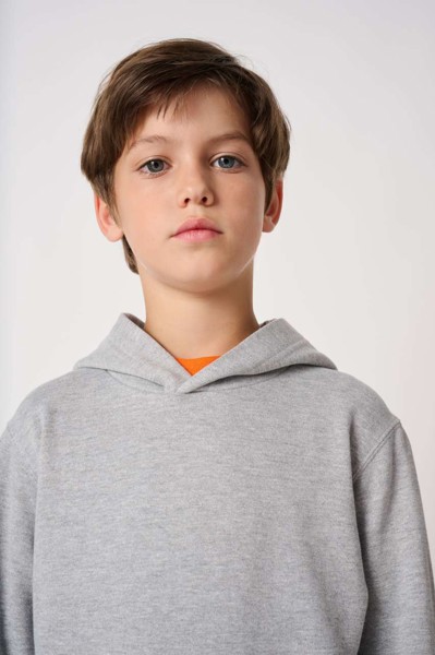 Kids' Basic Hoodie Sweatshirt - Ideal White / 10/12