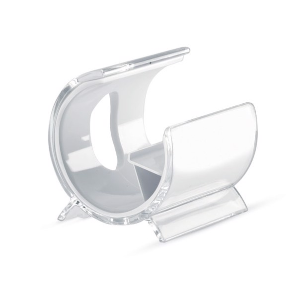 Standix phone stand, PS plastic, 55x55x50 mm