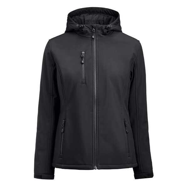 Boardslide Lady Padded Softshell Black M