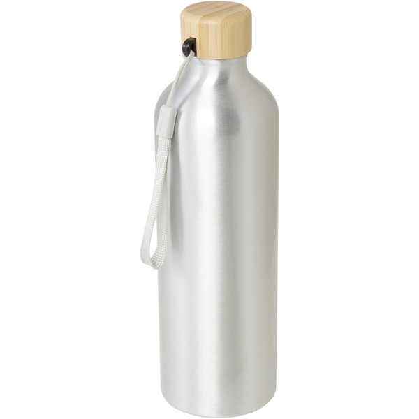 Garrafa de água em alumínio reciclado com certificação RCS de 770 ml "Malpeza"