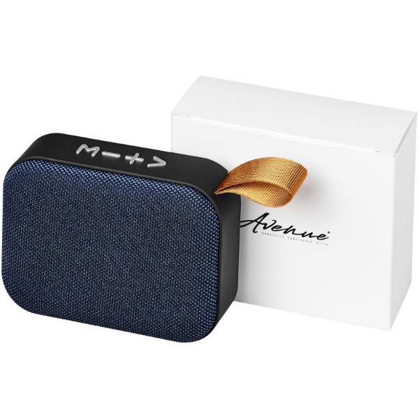 Enceinte Bluetooth® en tissu Fashion - Bleu Royal