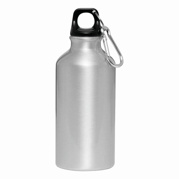 Aluminium Drinking Bottle Transit - Silver