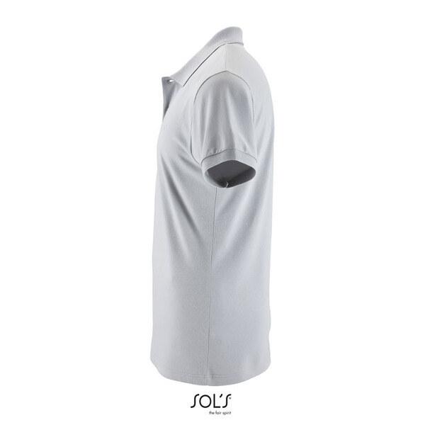 PERFECT MEN Polo homen 180g - Cinza Puro3XL