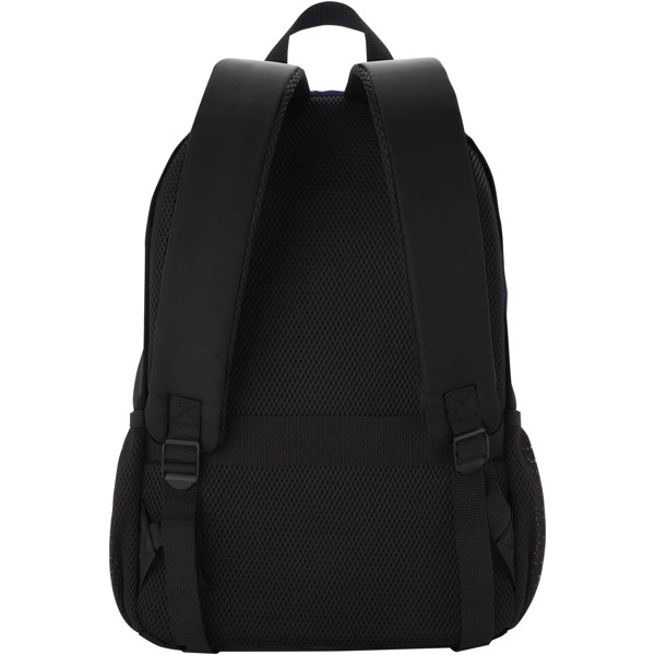 Trend Plus 15" Laptop-Rucksack aus recyceltem GRS-Material 20 L - schwarz