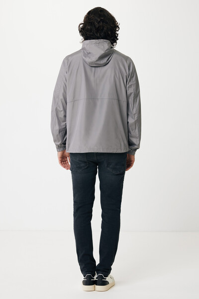 Veste légère en polyester recyclé IQONIQ Logan - Gris Argent / XXXL