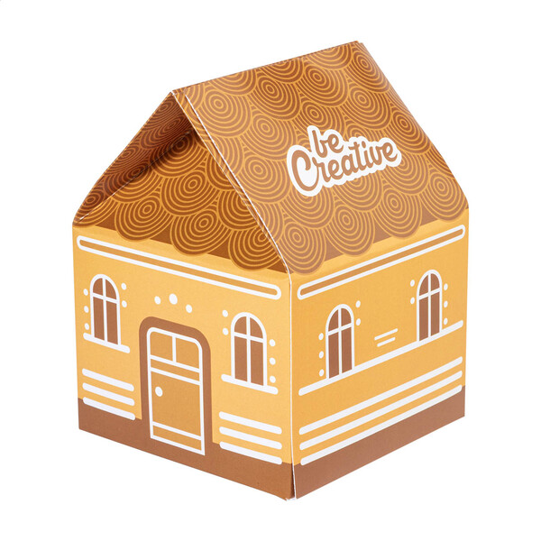 Geschenkbox Haus CreaBox Hut