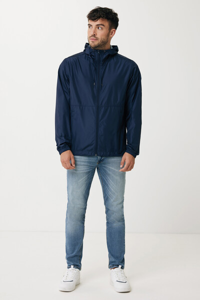 Veste légère en polyester recyclé IQONIQ Logan - Bleu Marine / M
