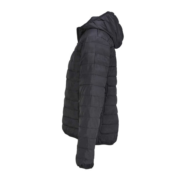 Sol's Stream Hooded Women - Lightweight Hooded Padded Jacket - Black / S