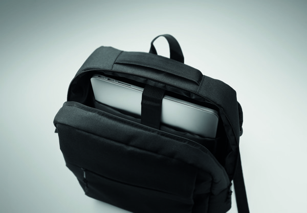 Mochila fina para portátil 15" Akraos - Preto