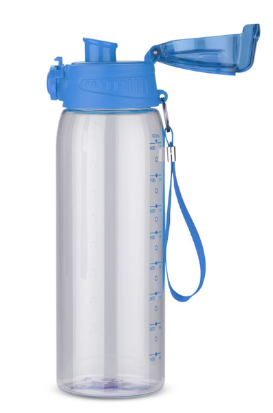 Bidon z miarką 900 ml KOLTER - Niebieski